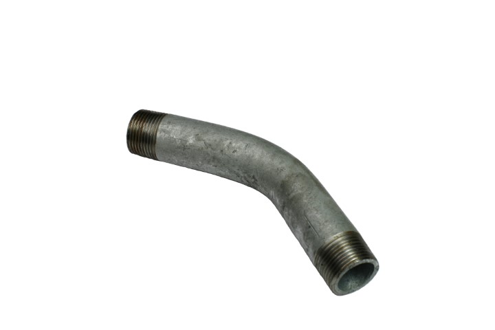 BEND MALE/MALE 45 GALV BSPT 1'' 